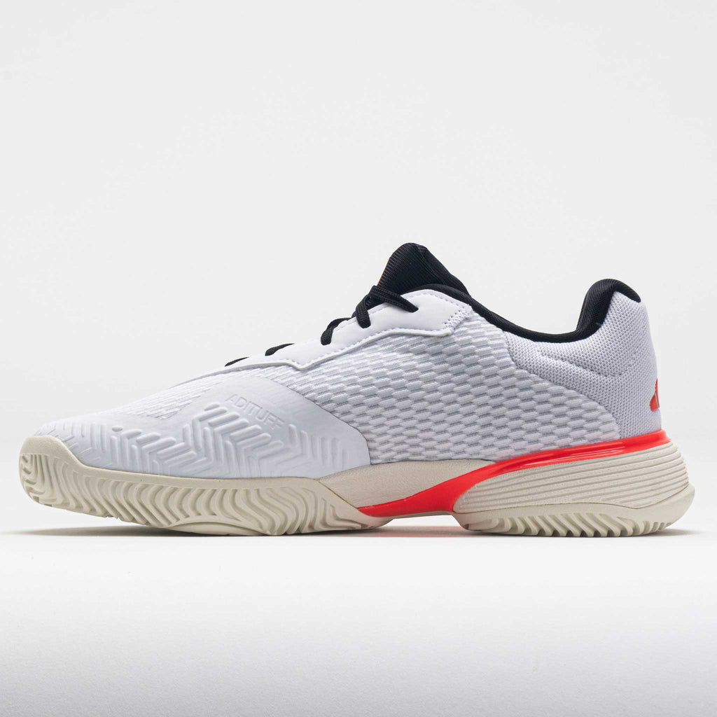 adidas Barricade Junior  White/Core Black/Off White