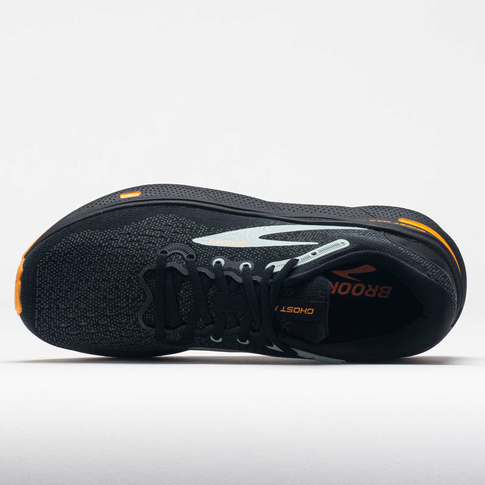Brooks Ghost Max Men's  Black/Orange/Cloud Blue