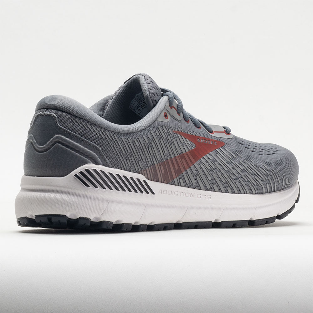 Brooks Addiction GTS 15 Men's  Grey/Ebony/Chili Oil