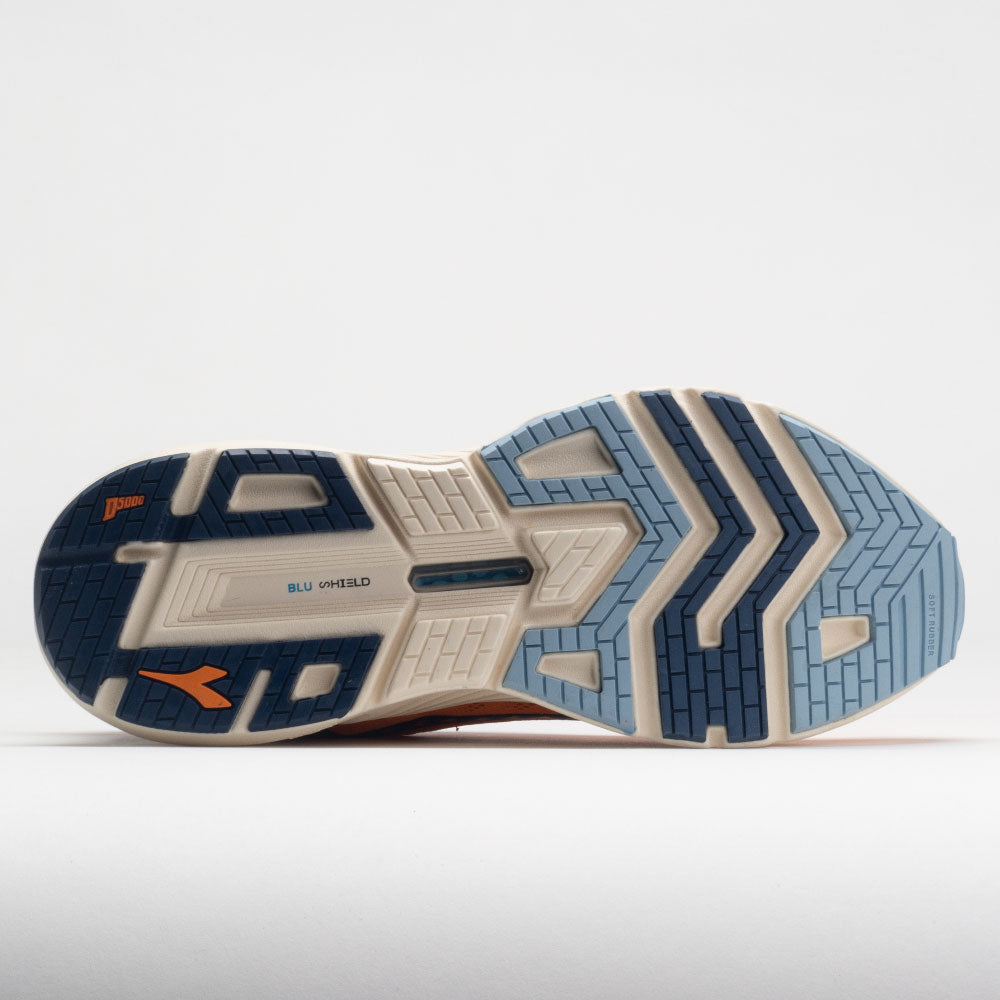 Diadora Mythos Blushield Volo 3 Men's  Bright Marigold/Blue Opal/White